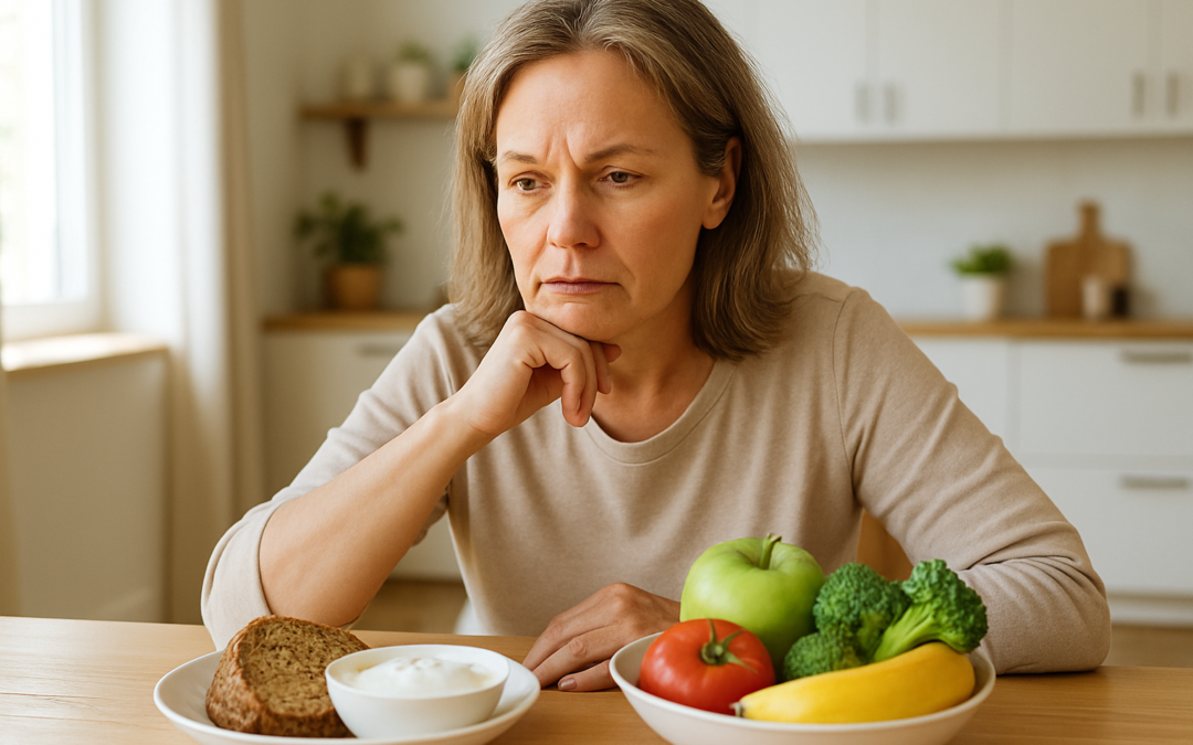 Woman over 50 dealing with weight returning after stopping Ozempic GLP-1 medication